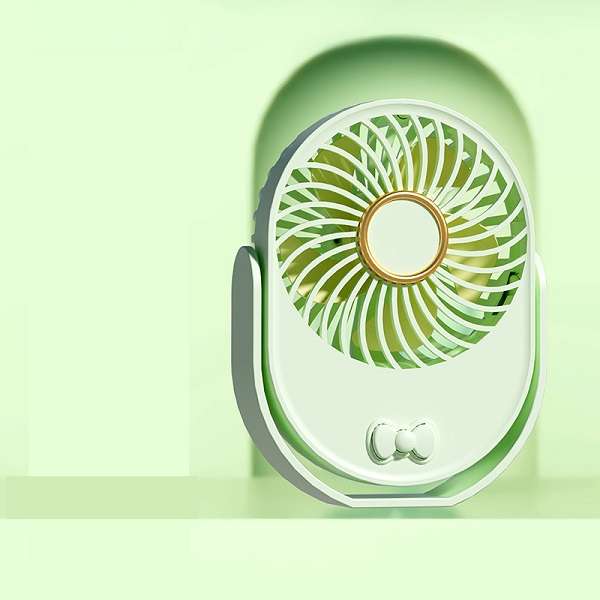 Chao Sheng PM-101 CS103-4 Mini Rechargeable Fan With Easy Kick Stand/Holder