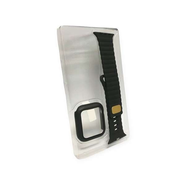 Watch Silicone Case  42mm And Band Compatible with Apple Watch Series