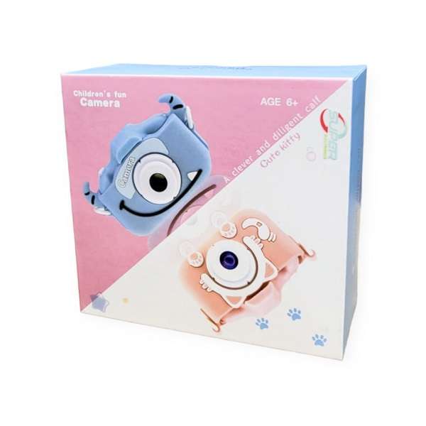 X2 Cute Kitty Dual Lens Addition Kids Camera