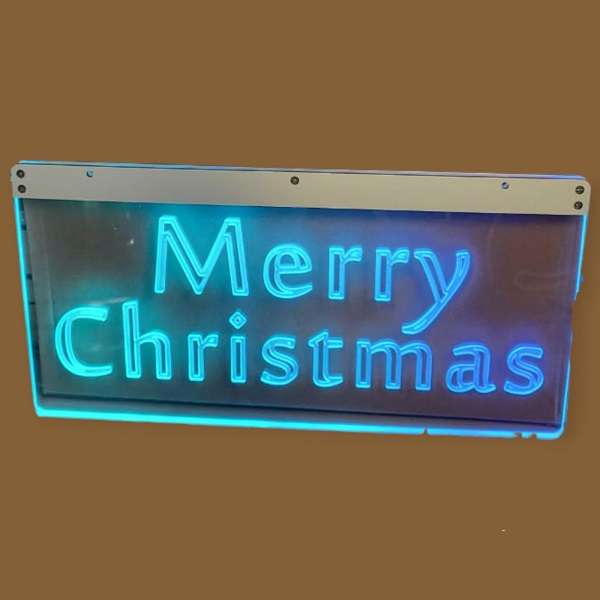 ZYF-125 Merry Christmas Neon Sign With  Hanging Chain 220V