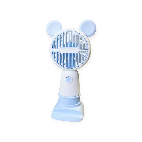 PM-097 CS1326A-1 Mini Rechargeable Fan With Cell Phone Stand