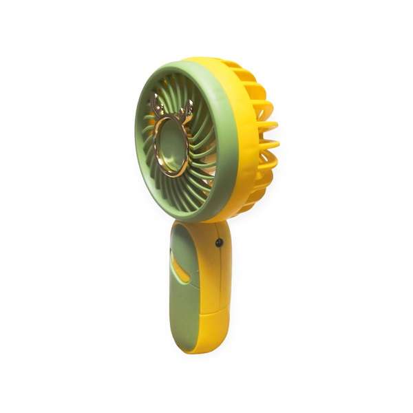 PM-103 CS1350-3 Mini Rechargeable Fan With Cell Phone Holder