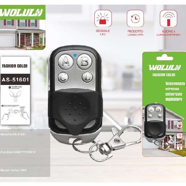 Wolulu AS-51601 4 Button Remote Control GV806