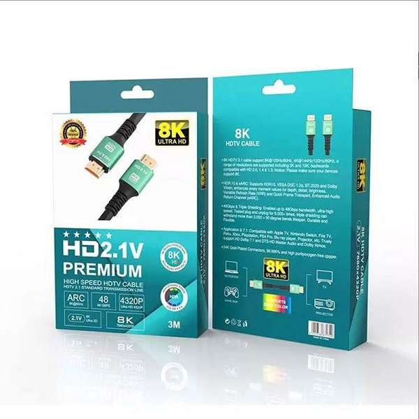SE-L173 HDMI 2.1 3m Premium 8K Ultra High Speed  HDTV Cable