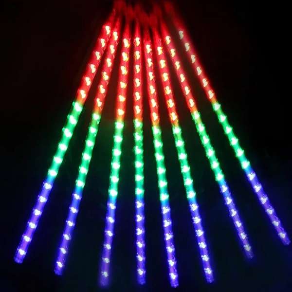 ZYF-130 SMD RGB Meteor 8 Tube LED Light