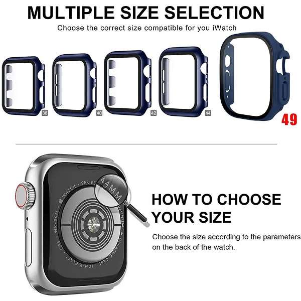 Watch Silicone Case  42mm And Band Compatible with Apple Watch Series