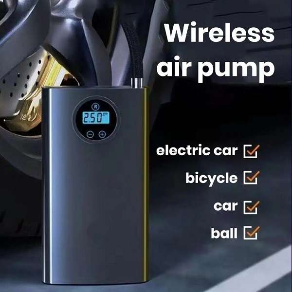 Tyre Inflator Pump With LED Display