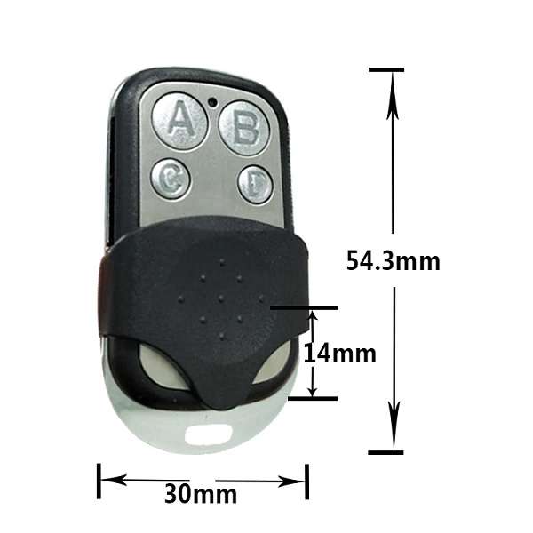 Wolulu AS-51601 4 Button Remote Control GV806