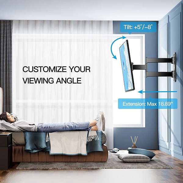 P4 32-60 Full Motion Cantilever Mount For LED And LCD TVs