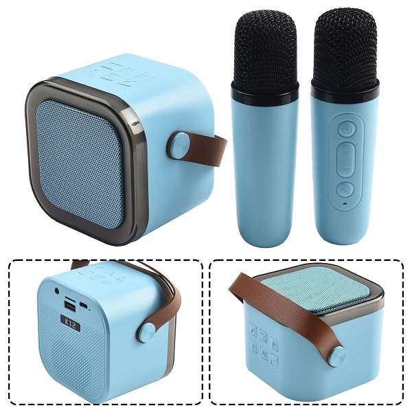 K12 Colourful Karaoke Sound System With Voice Changer