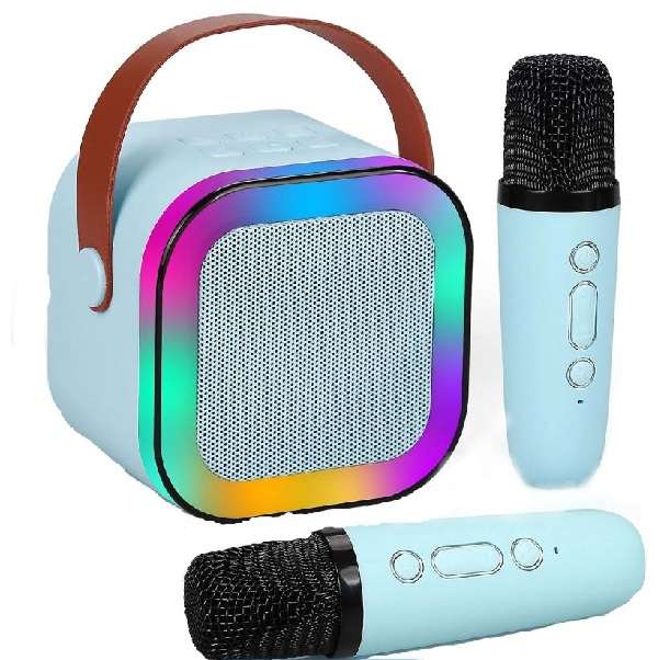 K12 Colourful Karaoke Sound System With Voice Changer