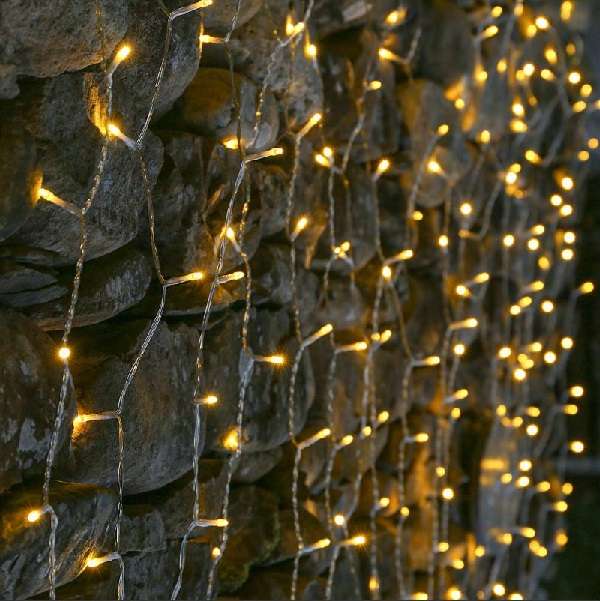 ZYF-D138 Warm White 3m x 2m LED Fairy Light Curtain