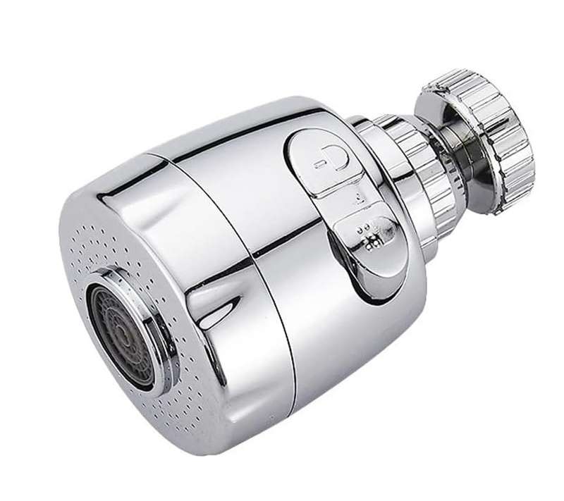 TM3460-35 Two-Speed UV Silver Hanging Faucet Head