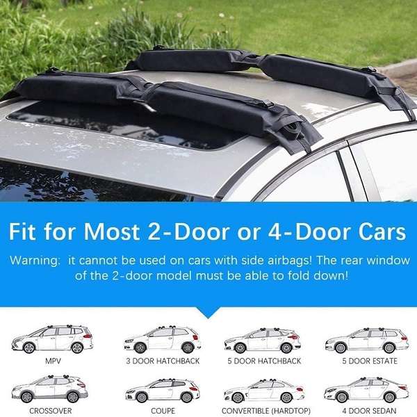 JG20375427 Car Luggage Soft Padding Roof Rack