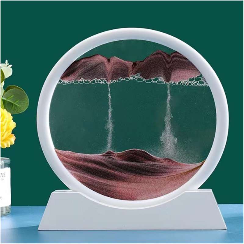 3D Circular Flowing Sand Painting 12