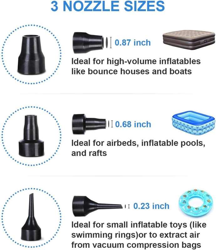 Jiageng JG20375309 Household And Multi-Purpose Air Pump For Balloons, Air Mattress And Bicycle