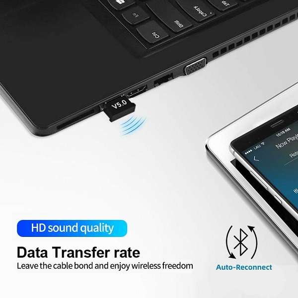 Bluetooth 5.0 Wireless Dongle For PC