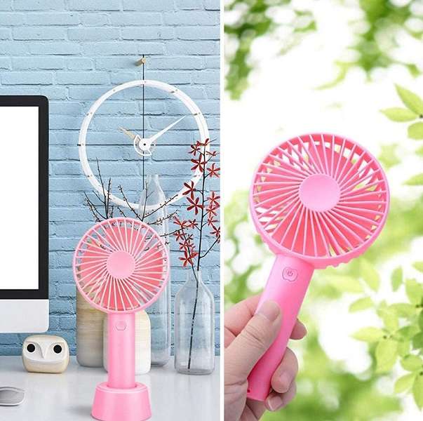 PM-094 Mini Rechargeable Fan With a Stand