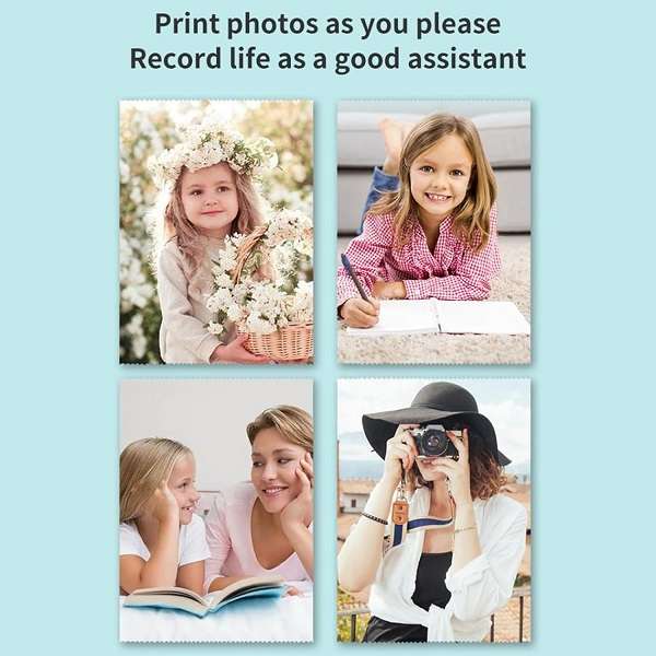 Aerbes AB-DY03 Mini Bluetooth Inkless Photo, Text, Sketch, Label Printer