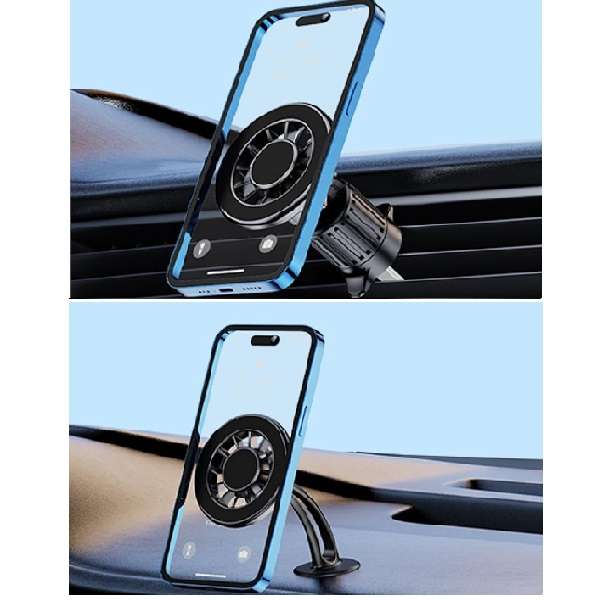 Wolulu AS-50524 Magnetic Suction Cell Phone Car Air Vent or Dashboard Holder