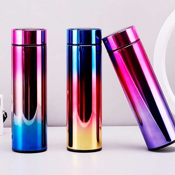 500ml Metallic Vacuum Flask With Digital Temperature Display