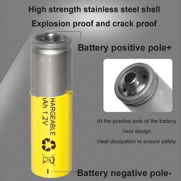 TP-AA300MA 4 Piece Rechargeable 700mAh AA Battery