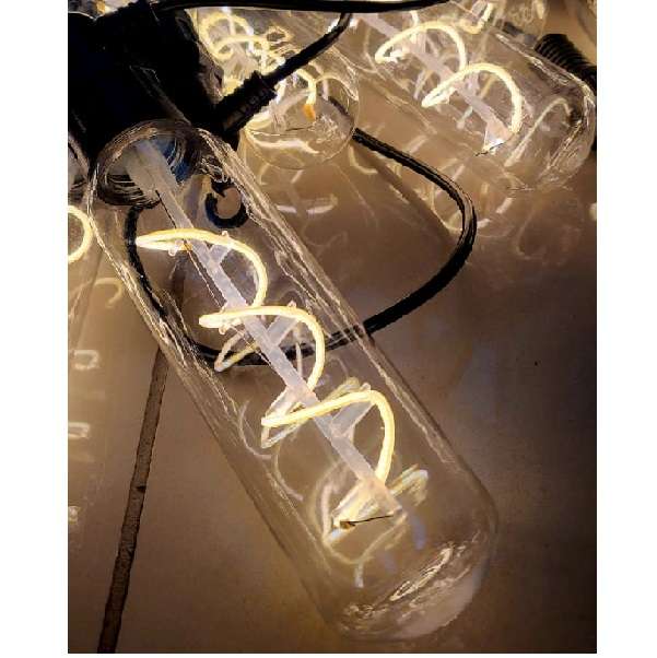 ZYF-154 220V Warm White 5M LED Outdoor String Light