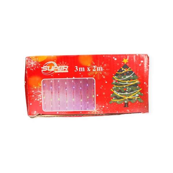ZYF-126 3m x 2m RGB Running Waterfall LED Fairy Light