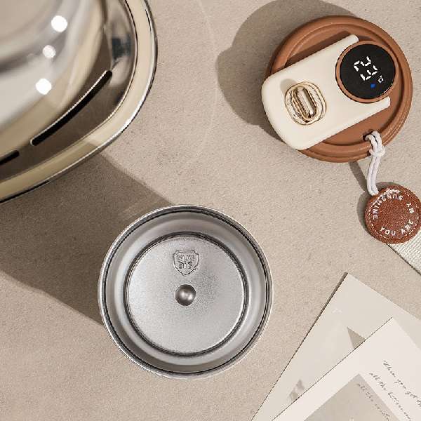 450ml Stainless Steel Vaccum Mug With Temperature Digital Display