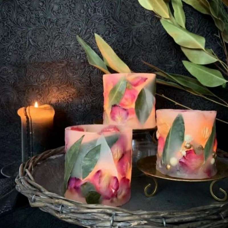Jiageng JG20375255 Floral Scented Candles