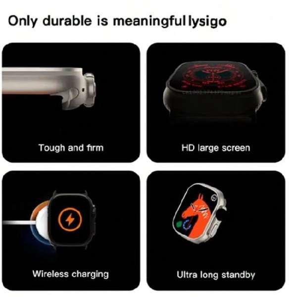 Y10 Ultra Y10 Low Consumption Smart Watch With 4 Strap