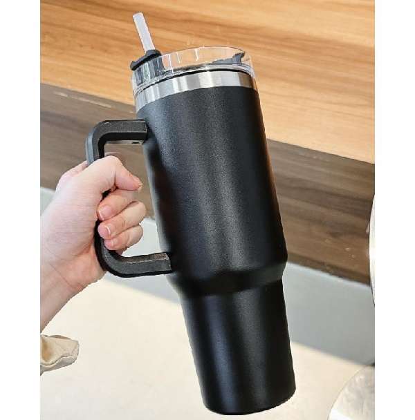 Jiageng JG20375278 Large Handle Mug With Straw