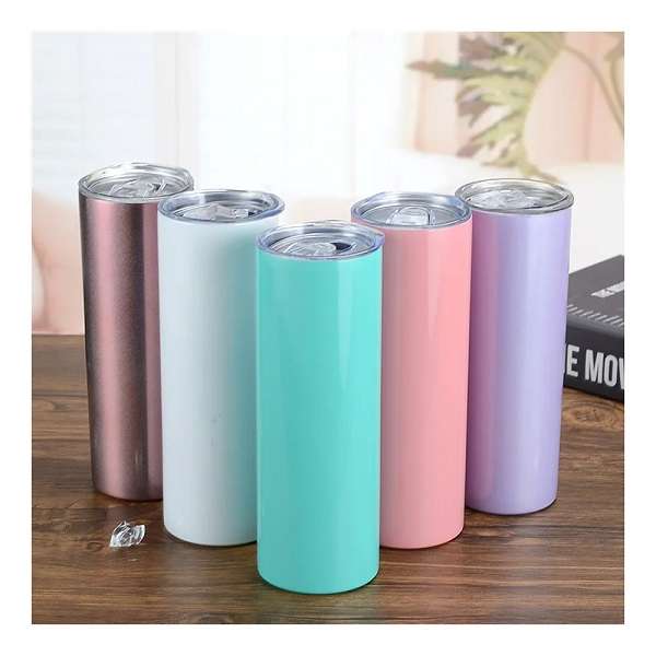 Jiageng JG20375279 600ml Straight Drinking Cup With Straw