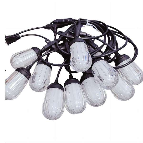 ZYF-153 Loofah 5M String With Hooks RGB Lights 10 Bulbs