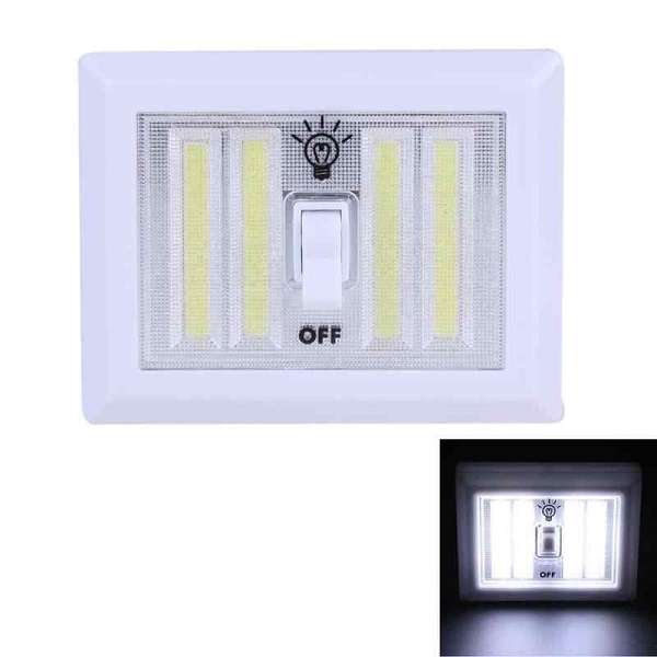 Aerbes AB-XY30 COB Magnetic Light With Switch Takes 4 AA Batteries (not included) 150lmn