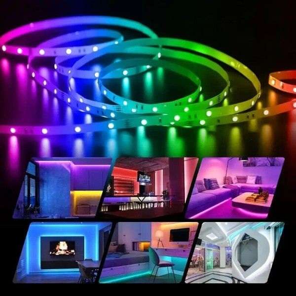 ZYF-D103 5M RGB LED Strip Light 12V 5050