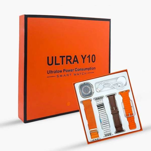 Y10 Ultra Y10 Low Consumption Smart Watch With 4 Strap