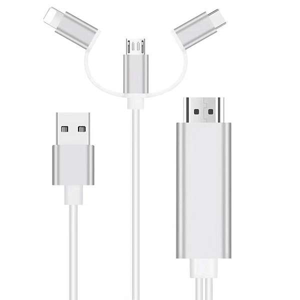 Aerbes AB-1033 2M HDTV Cable Adapter for IOS And Android
