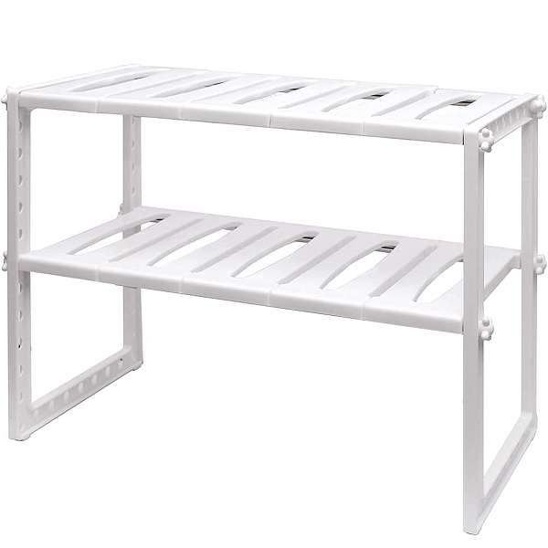 JG20375336 2-Layer Kitchen Storage Rack 50-70cm HFXQ