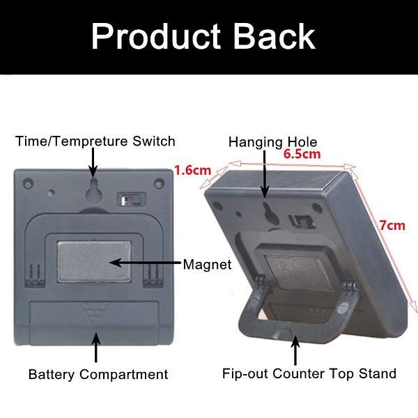 Jiageng JG20375482 Multi-function Digital Grill BBQ Meat Thermometer