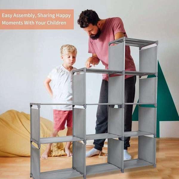 JG20375339 Trapezoidal Cube Bookshelves