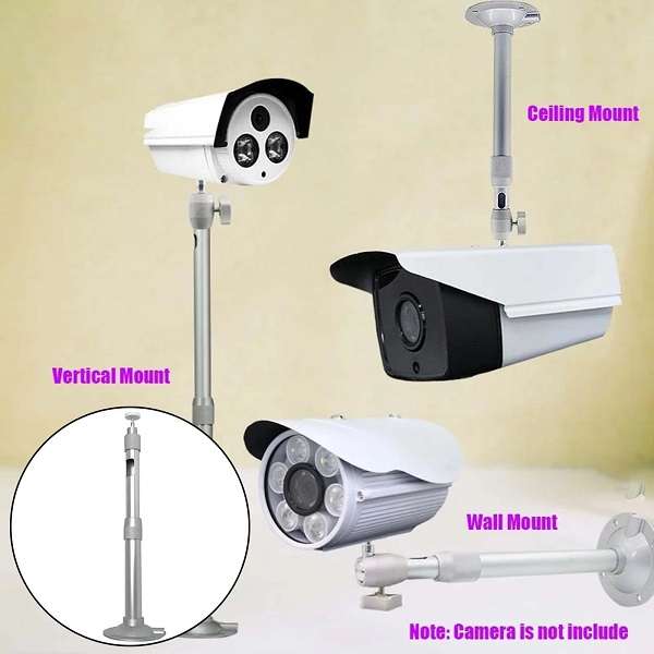 Jiageng JG20375478 30-60cm Adjustable Metal Outdoor/Indoor Telescopic Camera Stand