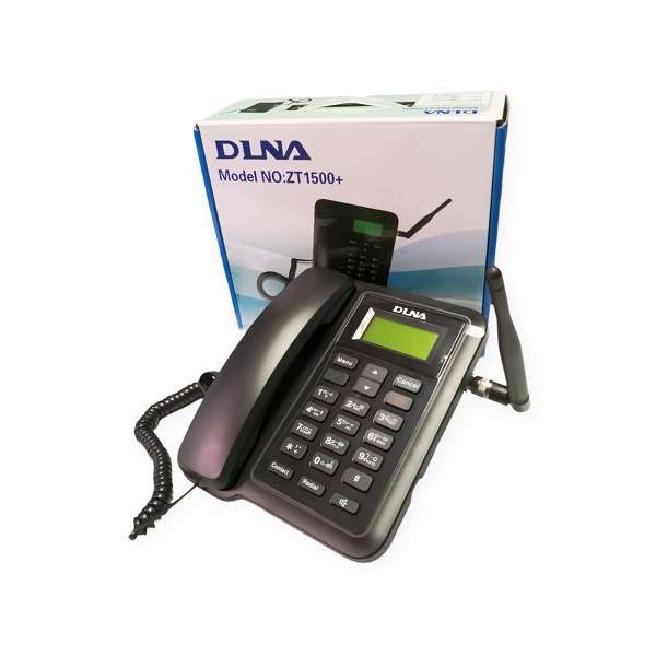 DLNA ZT1500+ Battery Operated Telephone With Dual Sim Card Slot