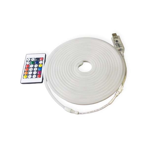 Aerbes AB-D10 5M RGB USB Low Voltage Bluetooth LED Strip Light 5V