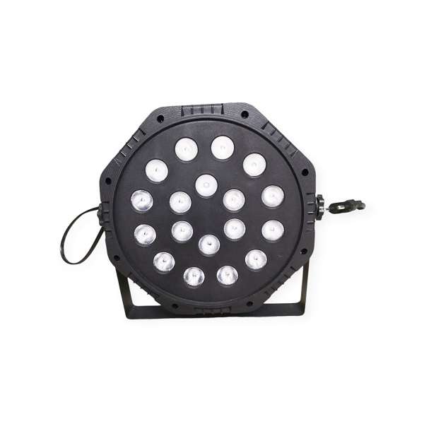 Aerbes AB-WT01 18 LED RGB Flat Par Stage Light 9-28W