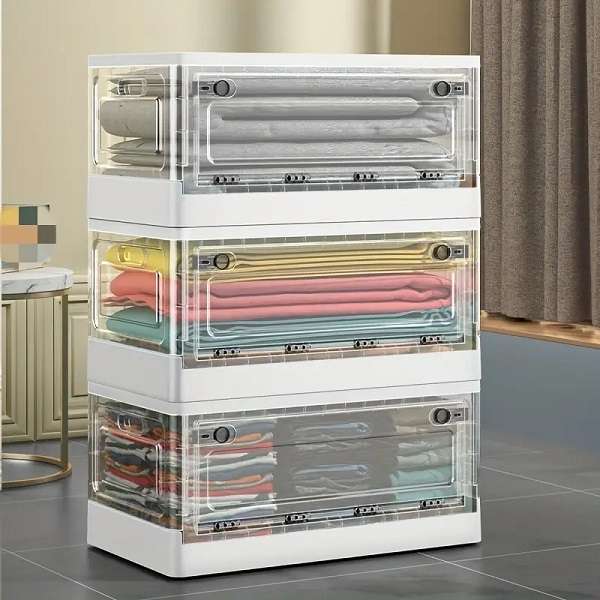 JG20375411 Transparent Foldable Storage Box
