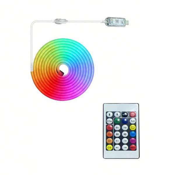 Aerbes AB-D12 2M USB Low Voltage Bluetooth LED RGB Strip Light 5V