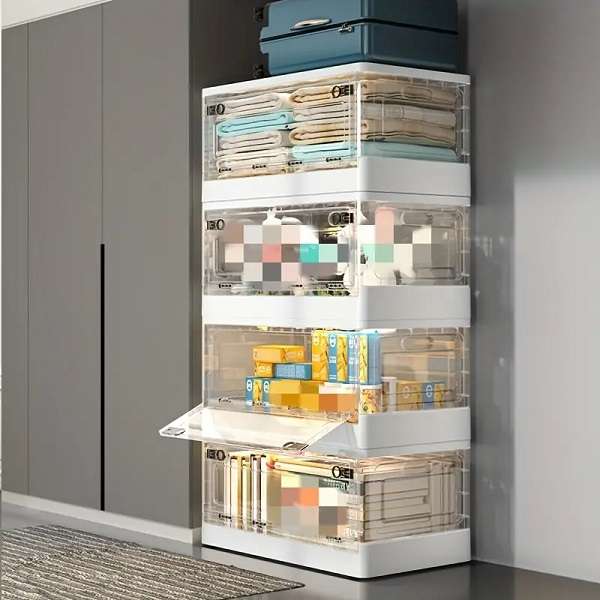 JG20375411 Transparent Foldable Storage Box