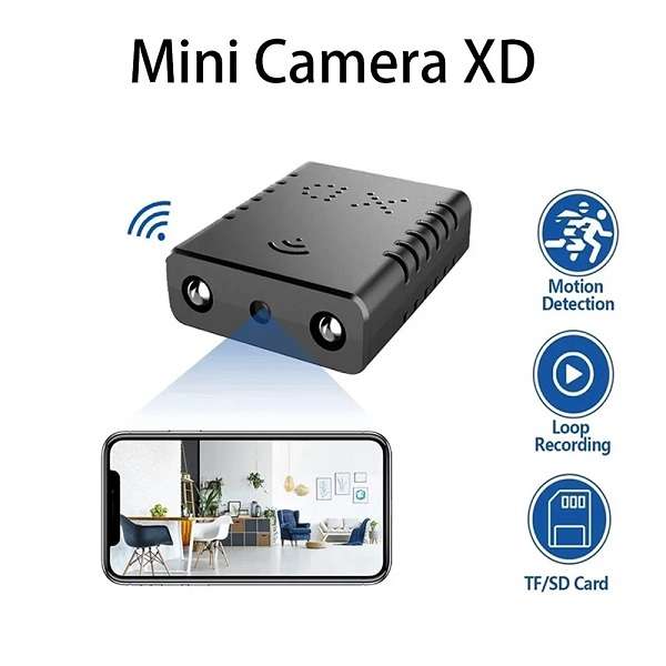 JG20375461 XD Mini Wi-Fi Spy Camera With YsxLite App