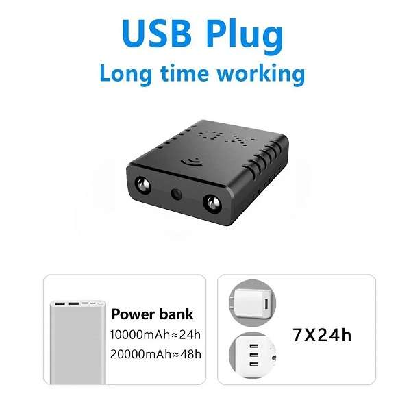 JG20375461 XD Mini Wi-Fi Spy Camera With YsxLite App